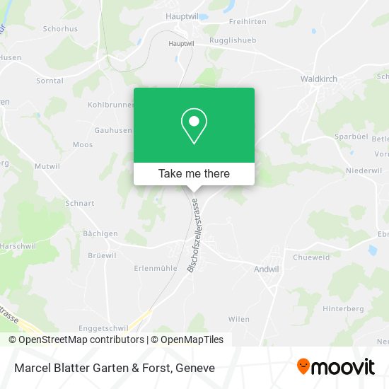 Marcel Blatter Garten & Forst map