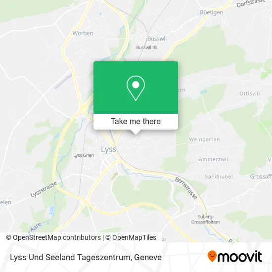 Lyss Und Seeland Tageszentrum map