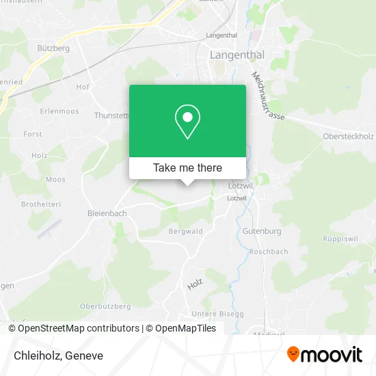 Chleiholz map