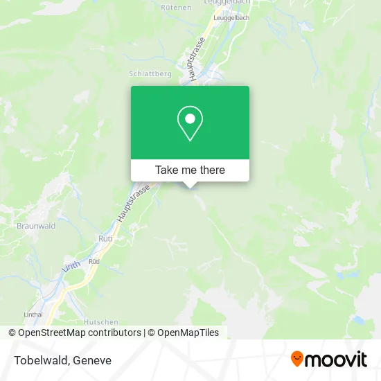 Tobelwald map