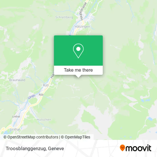 Troosblanggenzug map