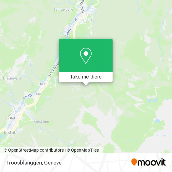Troosblanggen map