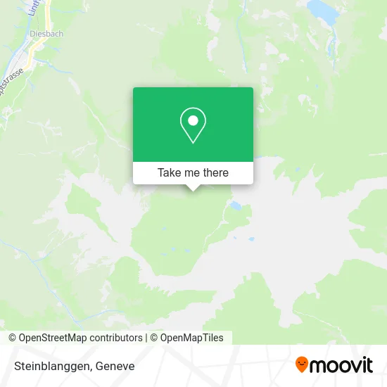 Steinblanggen map