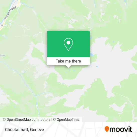 Chüetalmatt map