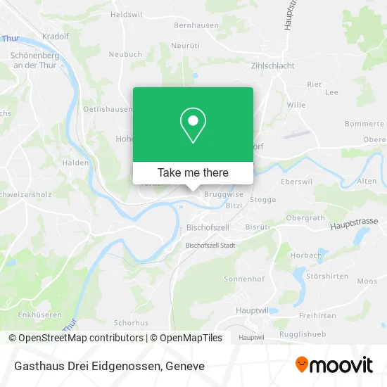 Gasthaus Drei Eidgenossen map