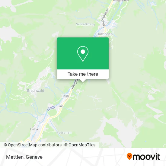 Mettlen map
