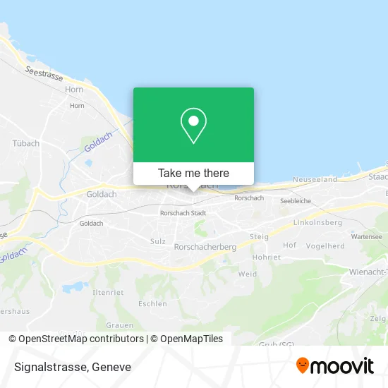 Signalstrasse map