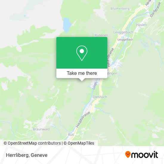Herrliberg map