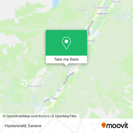 Haslenwald map