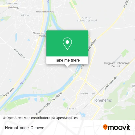 Heimstrasse map