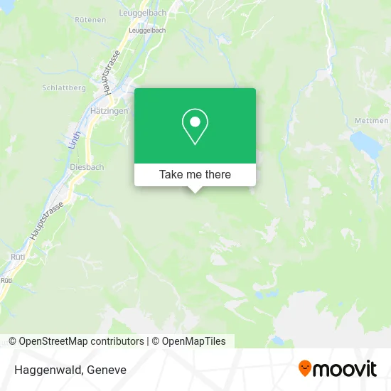 Haggenwald map