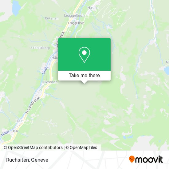 Ruchsiten map