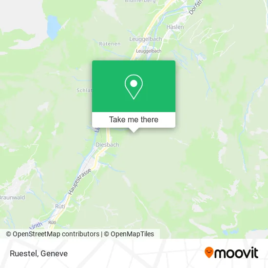Ruestel map