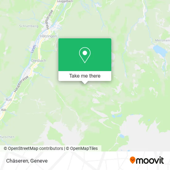 Chäseren map
