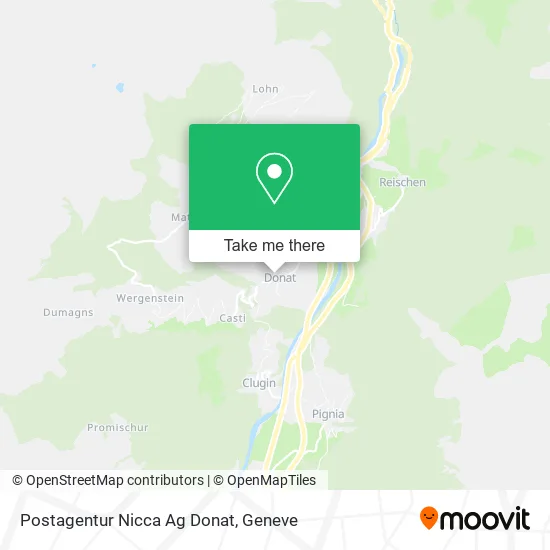 Postagentur Nicca Ag Donat map