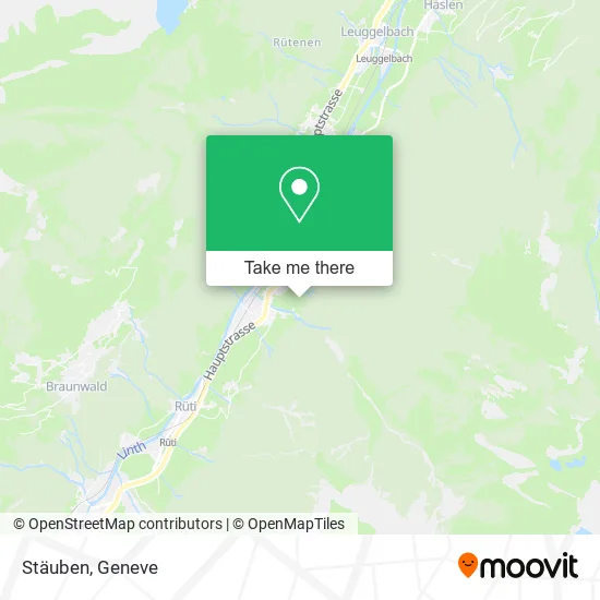 Stäuben map
