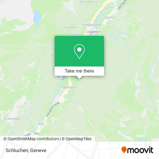 Schluchen map