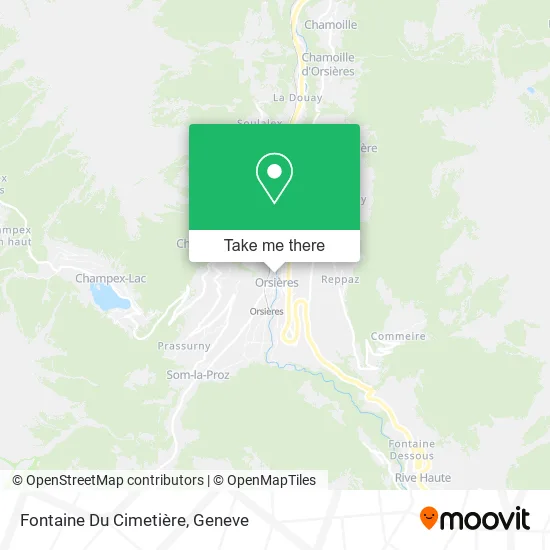 Fontaine Du Cimetière map