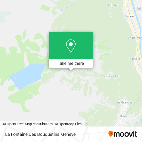 La Fontaine Des Bouquetins map