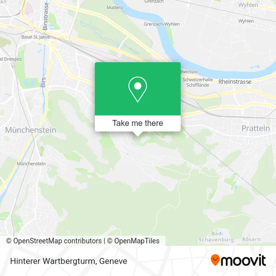 Hinterer Wartbergturm map