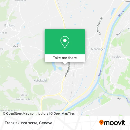 Franziskusstrasse map