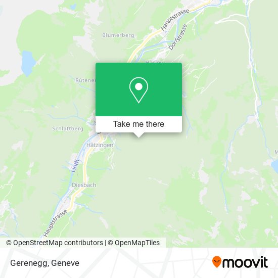 Gerenegg map