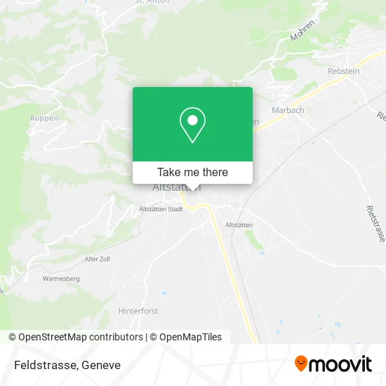 Feldstrasse map