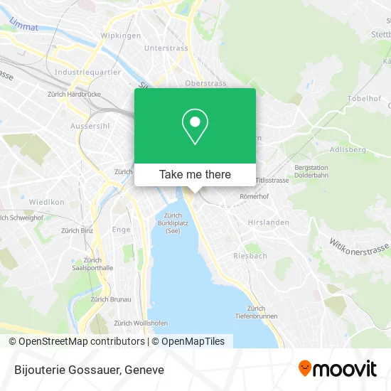 Bijouterie Gossauer map