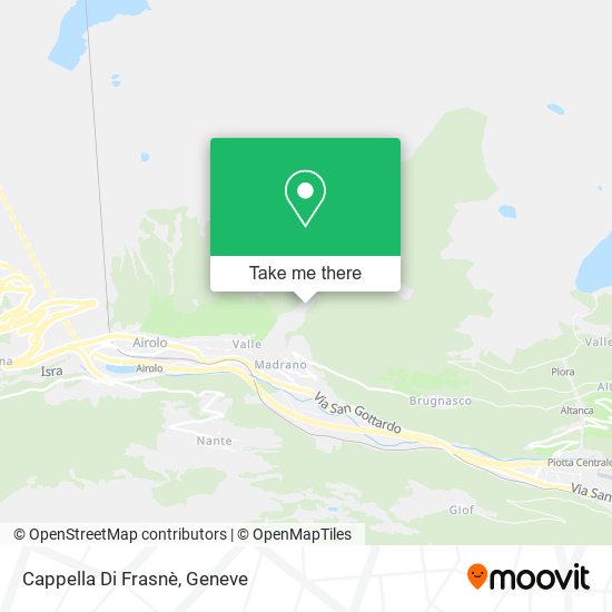 Cappella Di Frasnè map