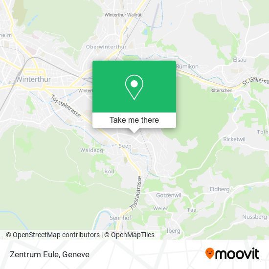 Zentrum Eule map