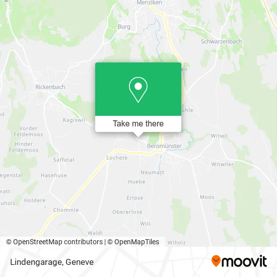 Lindengarage map