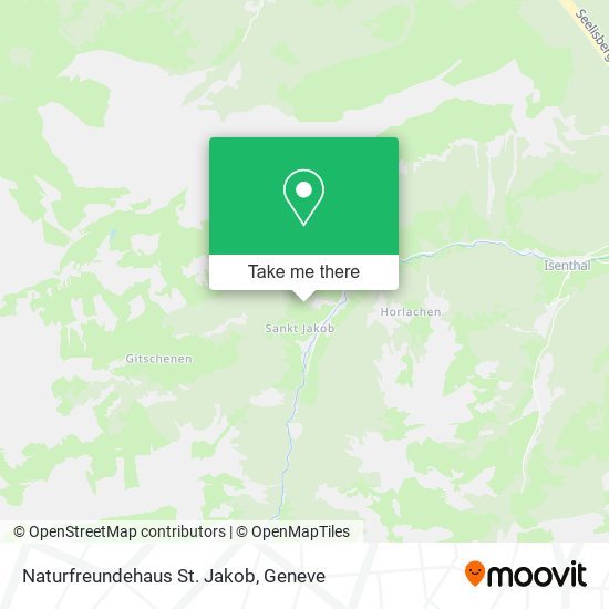 Naturfreundehaus St. Jakob map