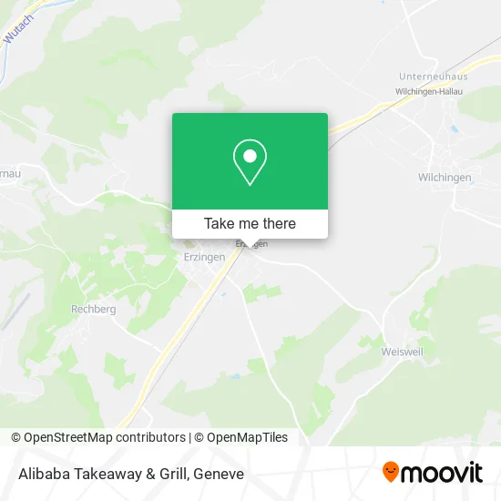 Alibaba Takeaway & Grill map