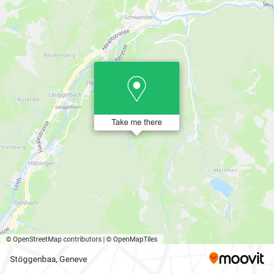 Stöggenbaa map