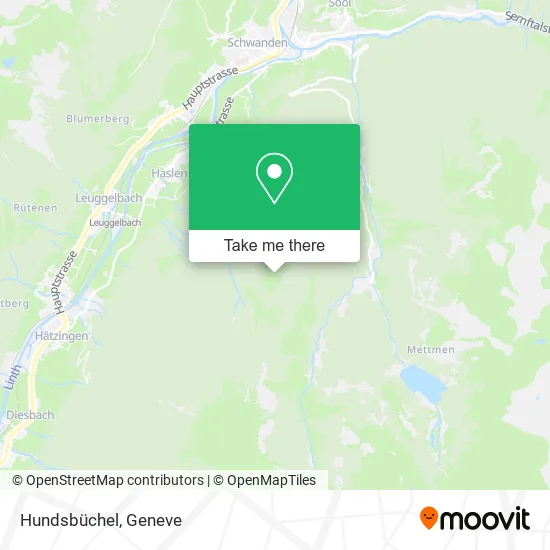 Hundsbüchel map