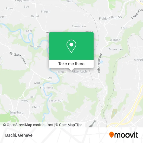 Bächi map