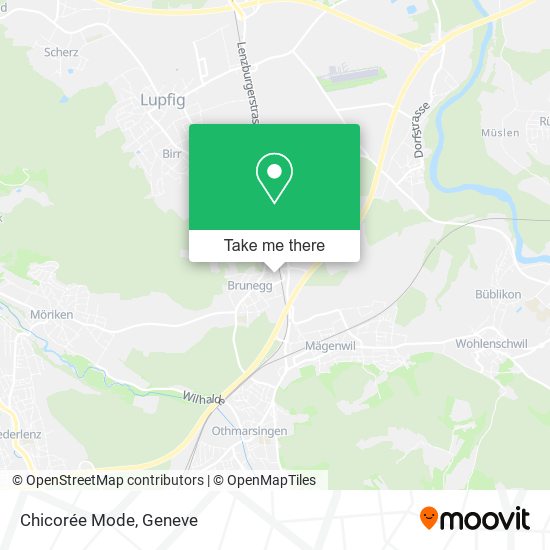 Chicorée Mode map
