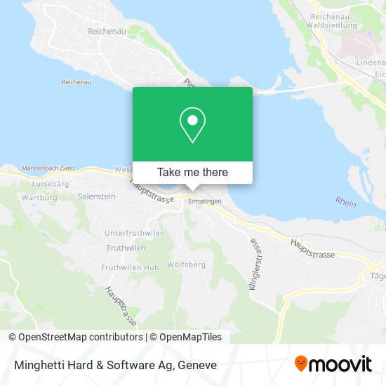 Minghetti Hard & Software Ag map