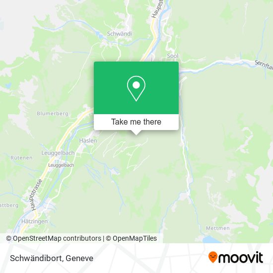 Schwändibort map