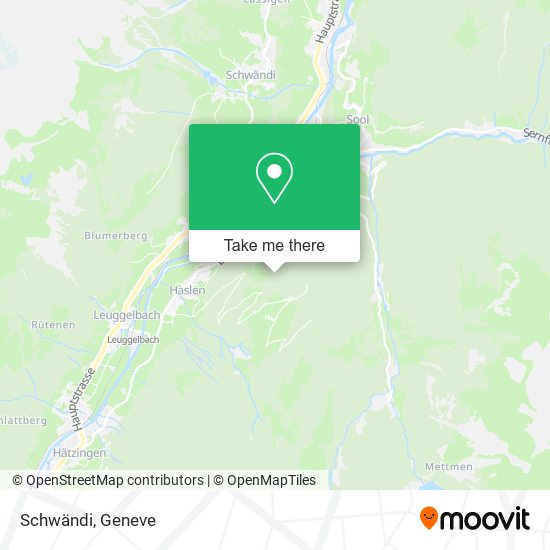 Schwändi map