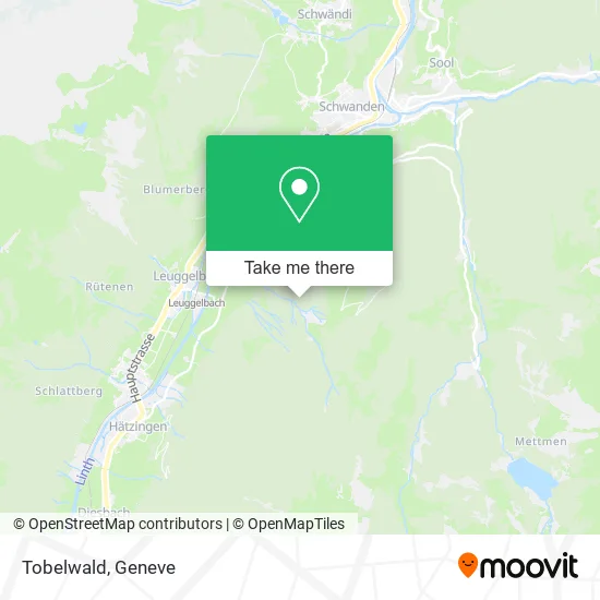 Tobelwald map