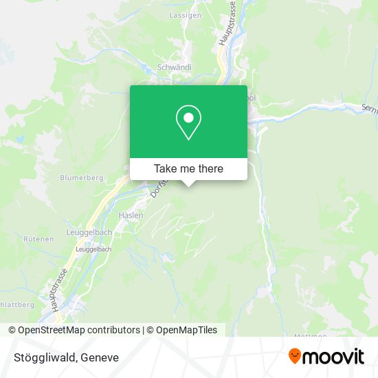 Stöggliwald map