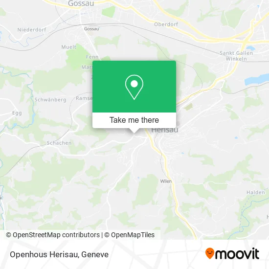 Openhous Herisau map