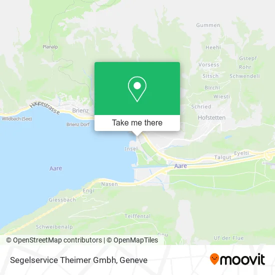 Segelservice Theimer Gmbh map