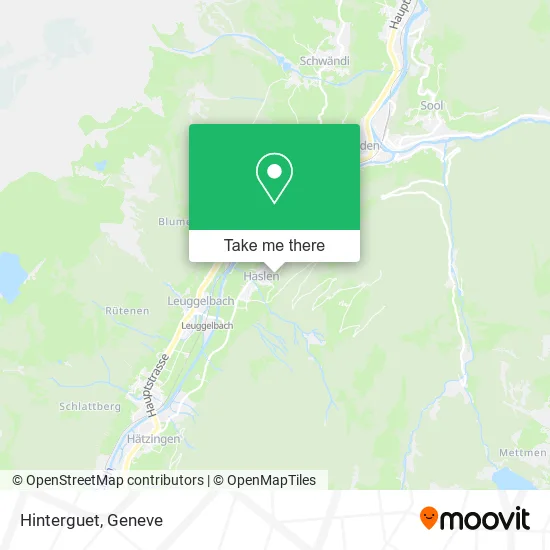 Hinterguet map