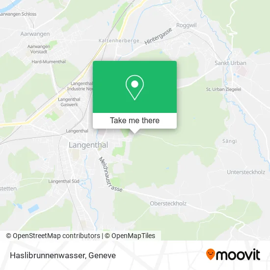 Haslibrunnenwasser map