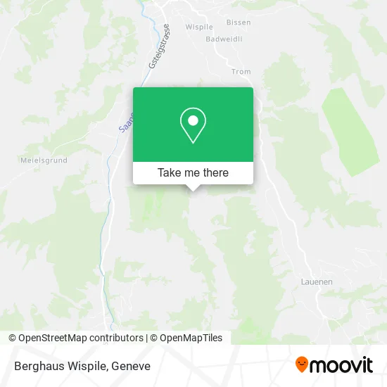 Berghaus Wispile map