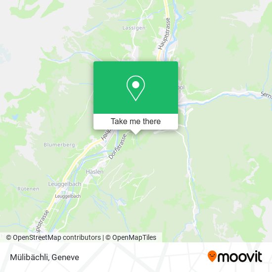 Mülibächli map