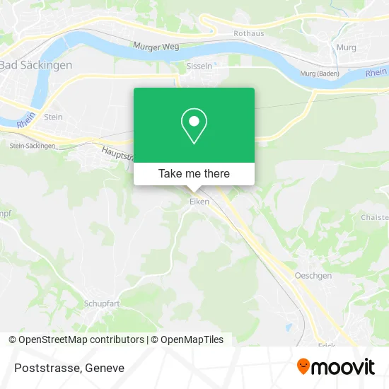 Poststrasse map