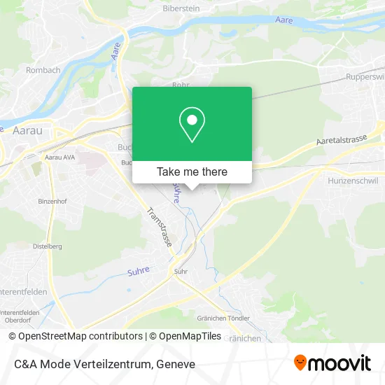 C&A Mode Verteilzentrum map